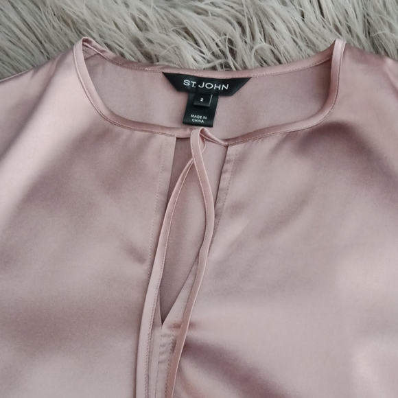 ST.JOHN silk blouse - Picture 7 of 8